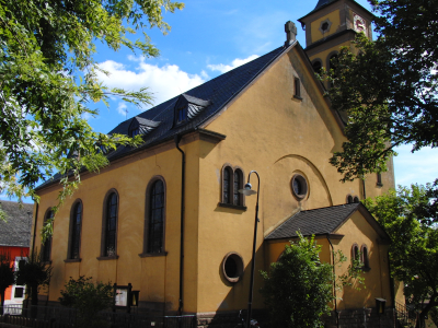 Wawern, Kirche St. Sebastian, erbaut 1929